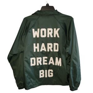 Tommy Blades Work Hard Dream Big nylon jacket